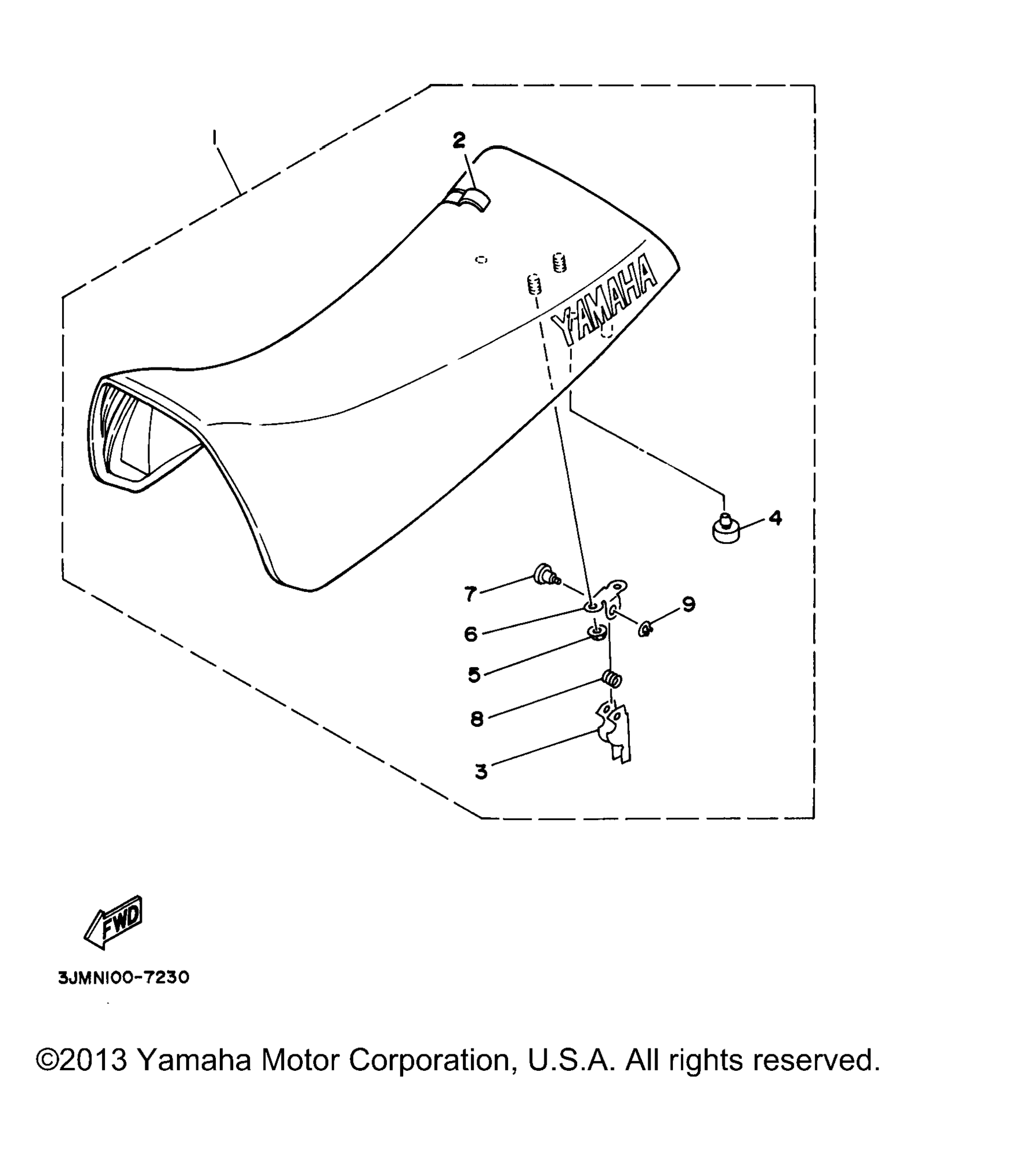 Схема узла Сиденья