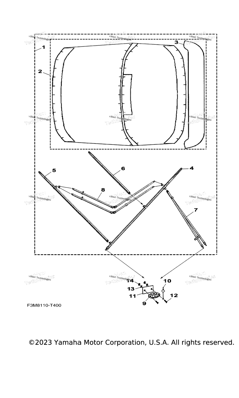 Схема узла Бимини Топы / Коврики