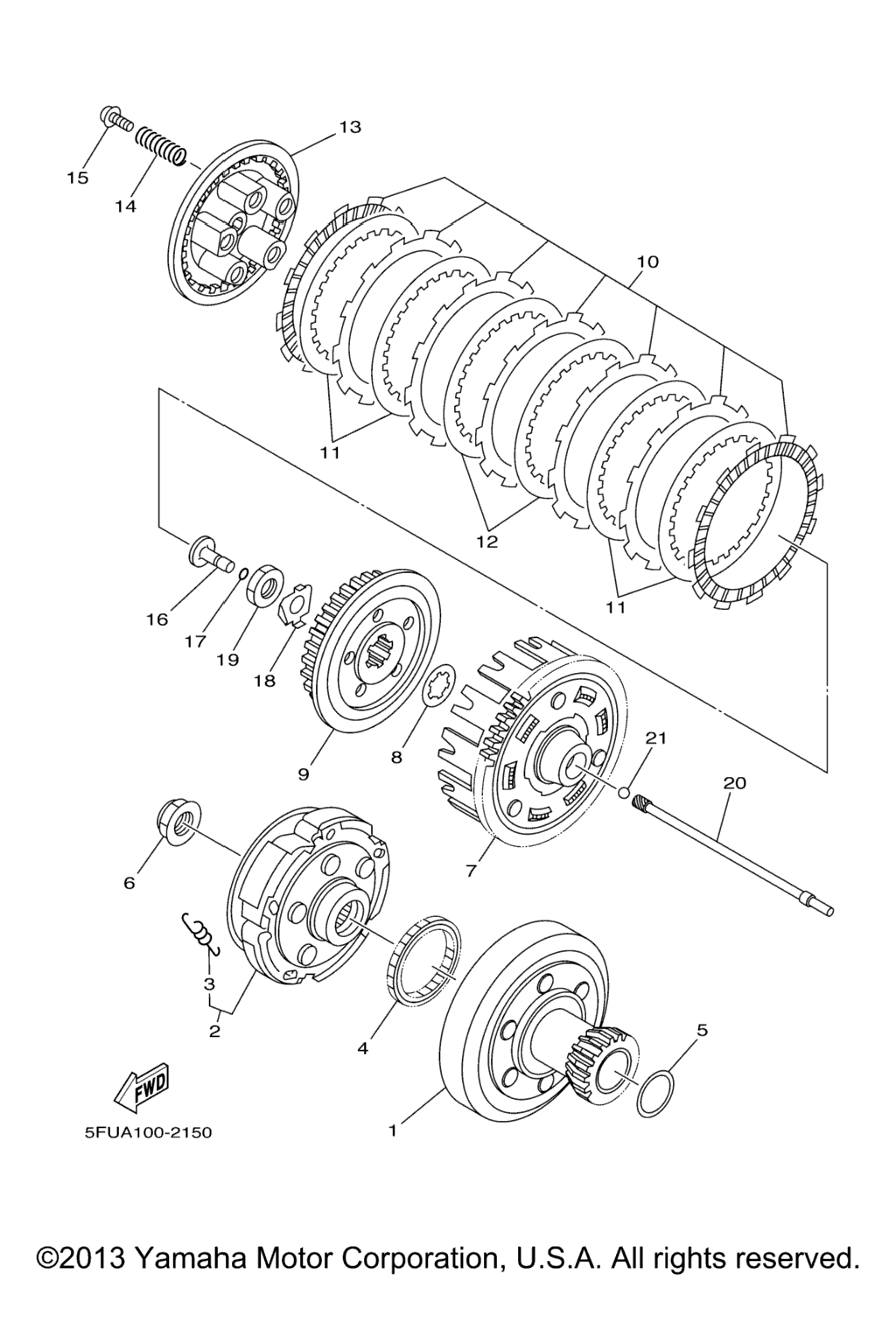 Схема узла Сцепление