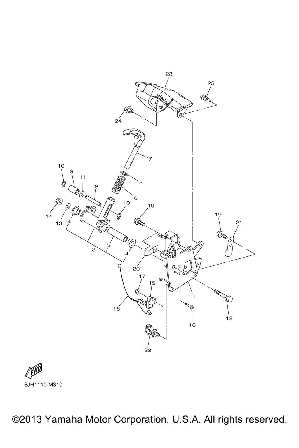 Схема узла Привод Гусеницы 3