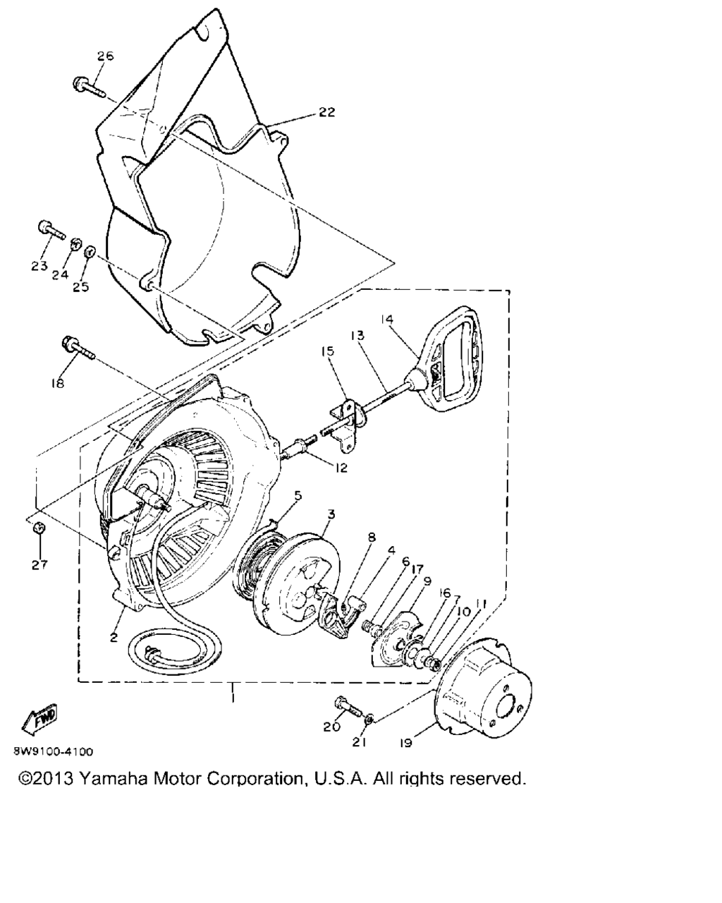 Схема узла Стартеры