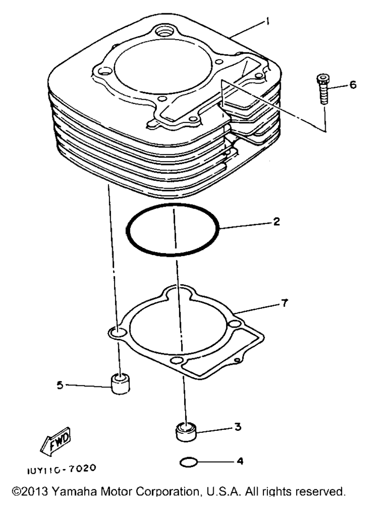 Схема узла Цилиндры