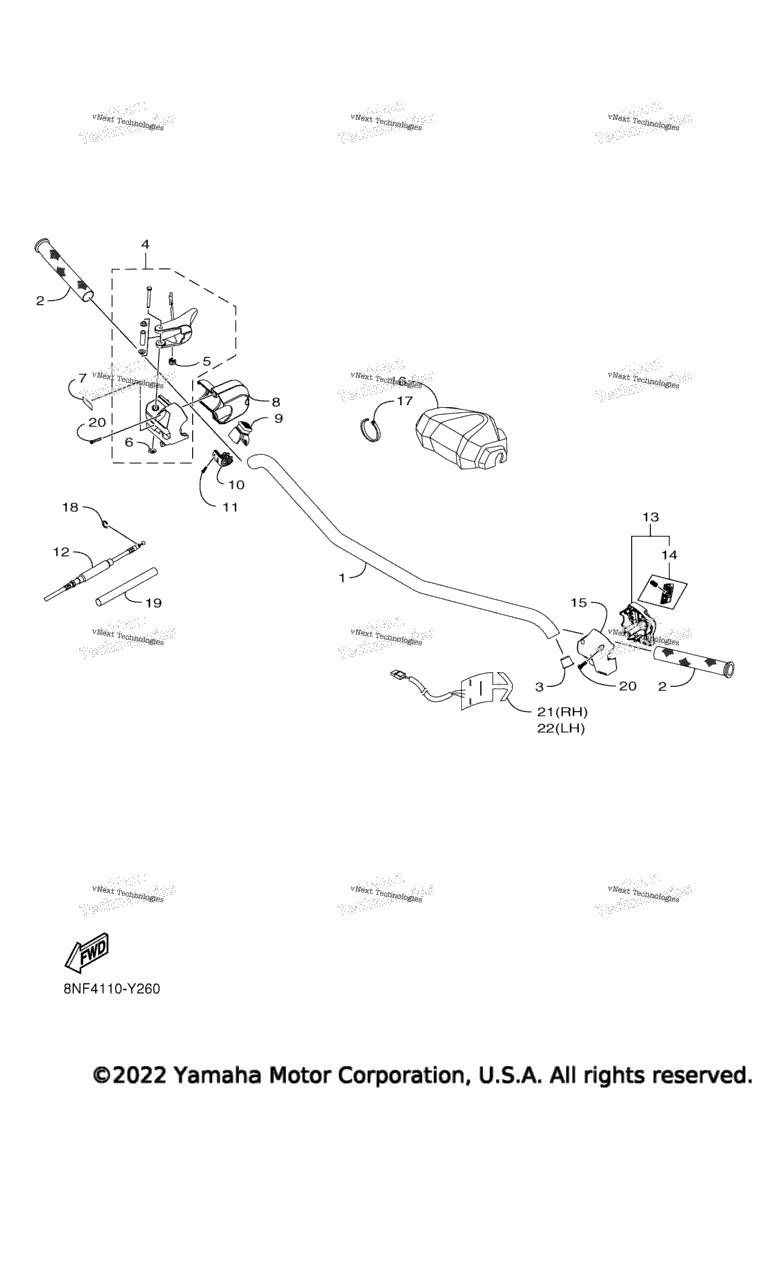 Схема узла Рулевая Система