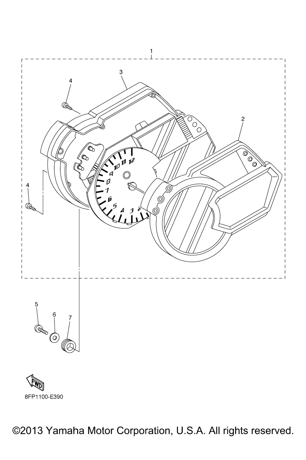 Схема узла Метр