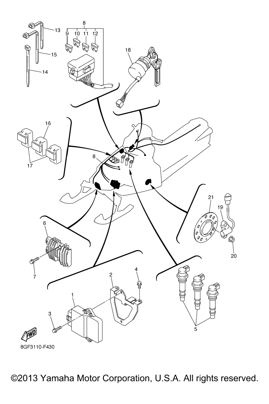 Схема узла Электрика 1
