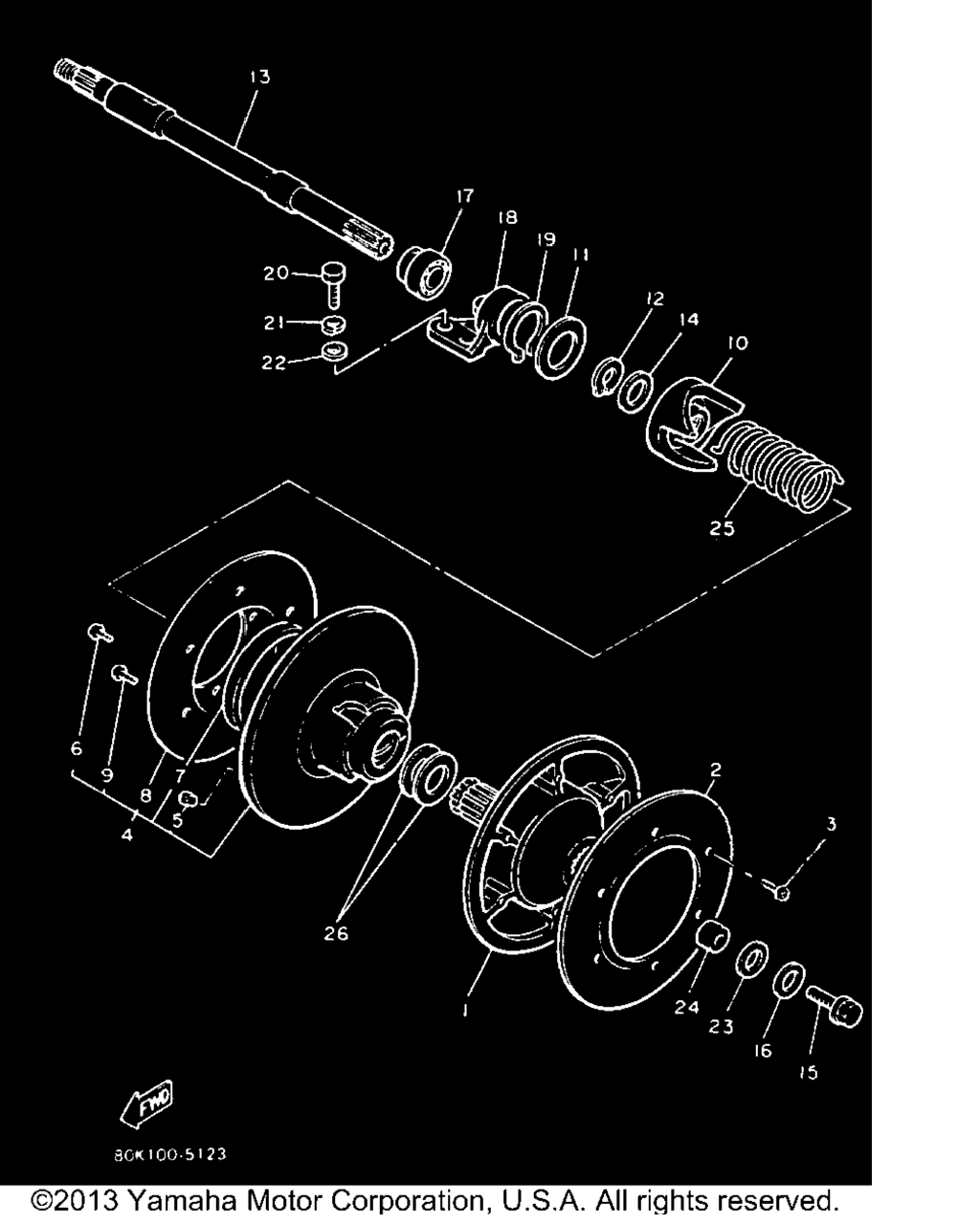 Схема узла Вторичный Ползунец