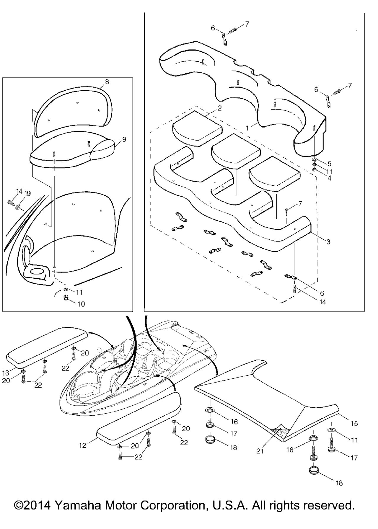 Схема узла Сиденье
