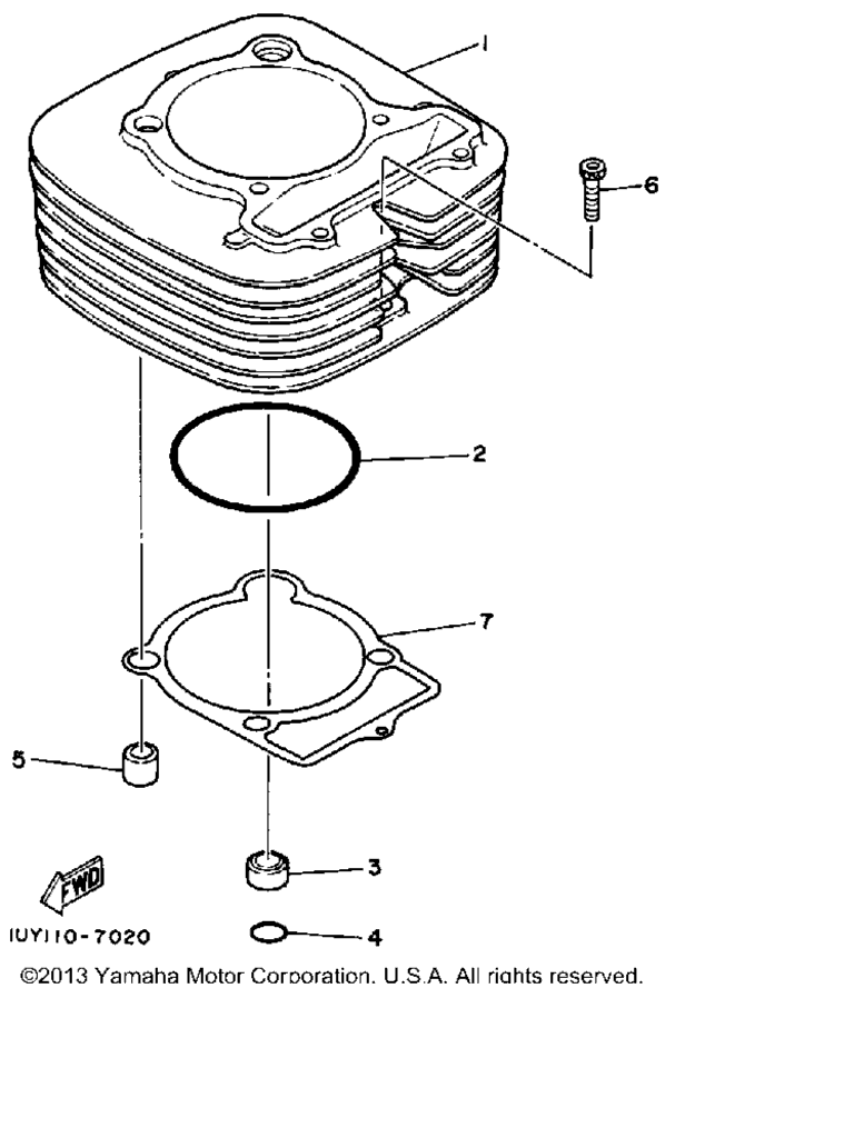 Схема узла Цилиндры