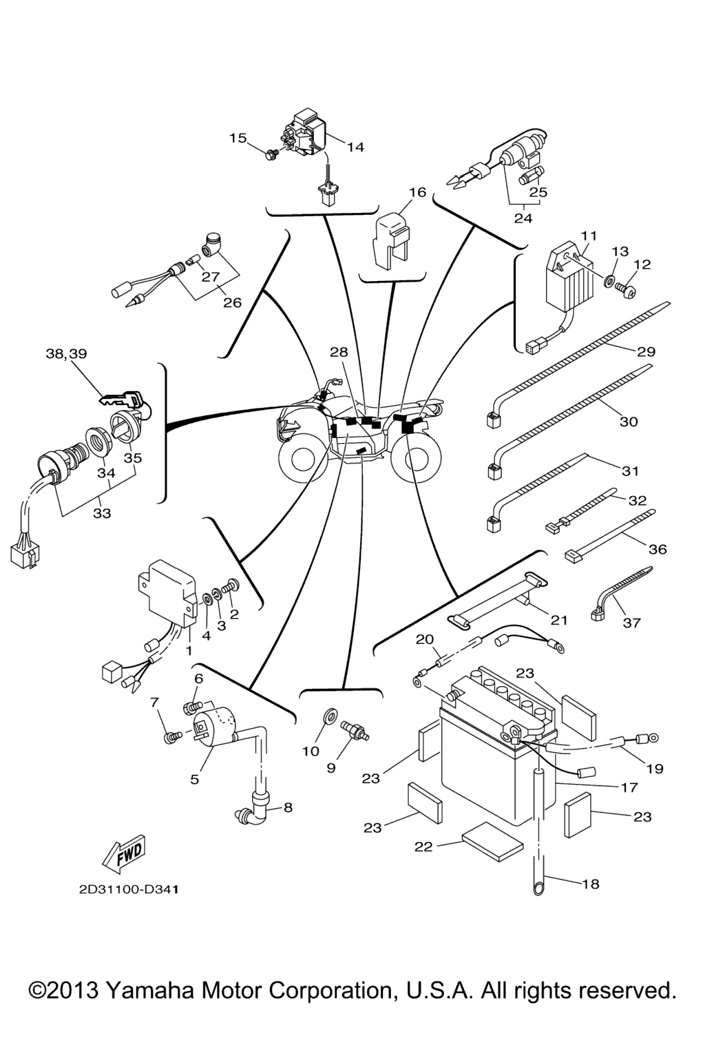 Схема узла Электрика 1