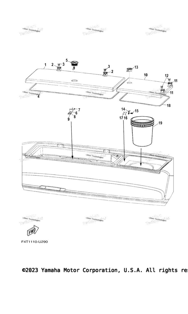 Схема узла Люковая Крышка 3