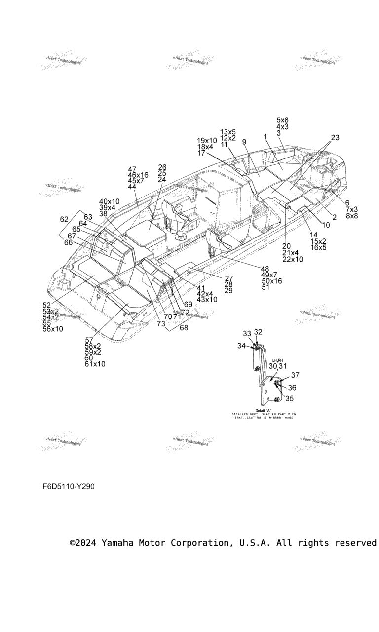 Схема узла Сиденье