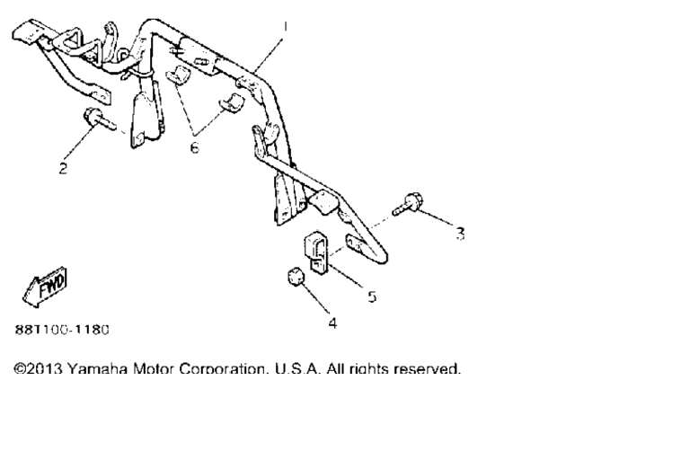 Схема узла Рулевые Ворота