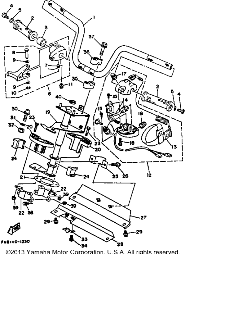 Схема узла Рулевое Управление 1