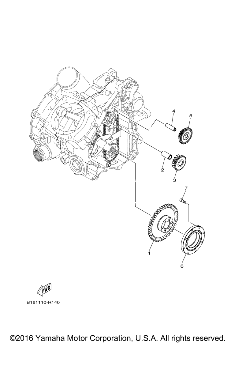 Схема узла Муфта Стартера