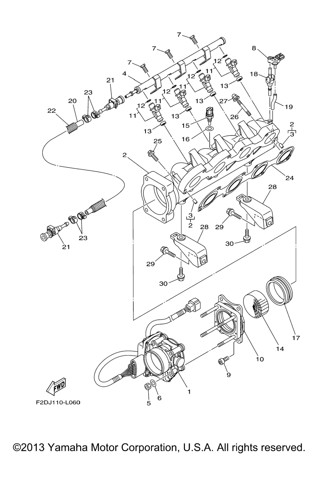 Схема узла Впуск 1
