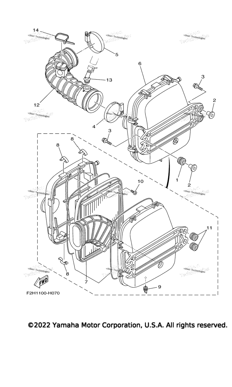 Схема узла Впуск 2