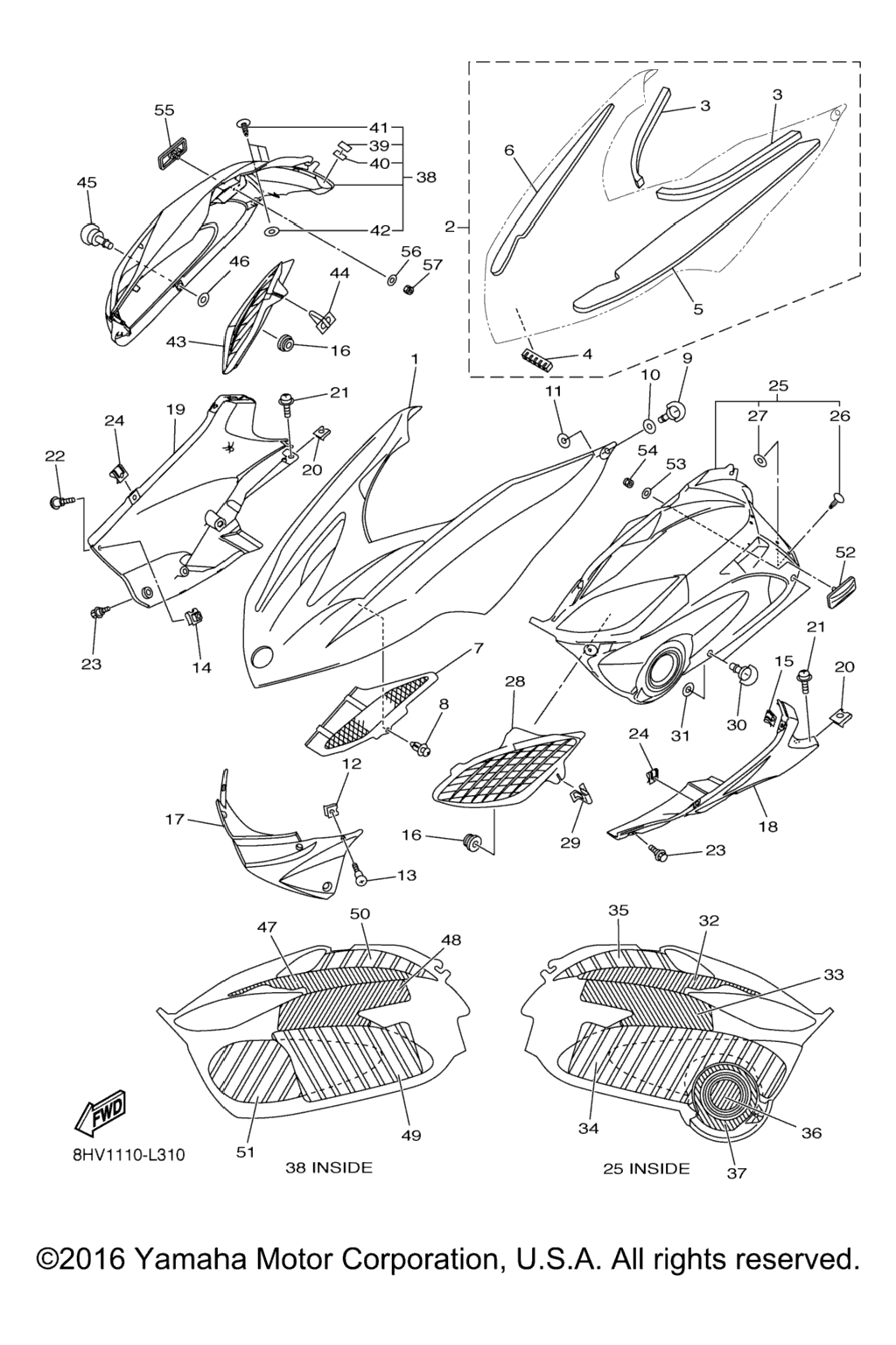 Схема узла Кожух