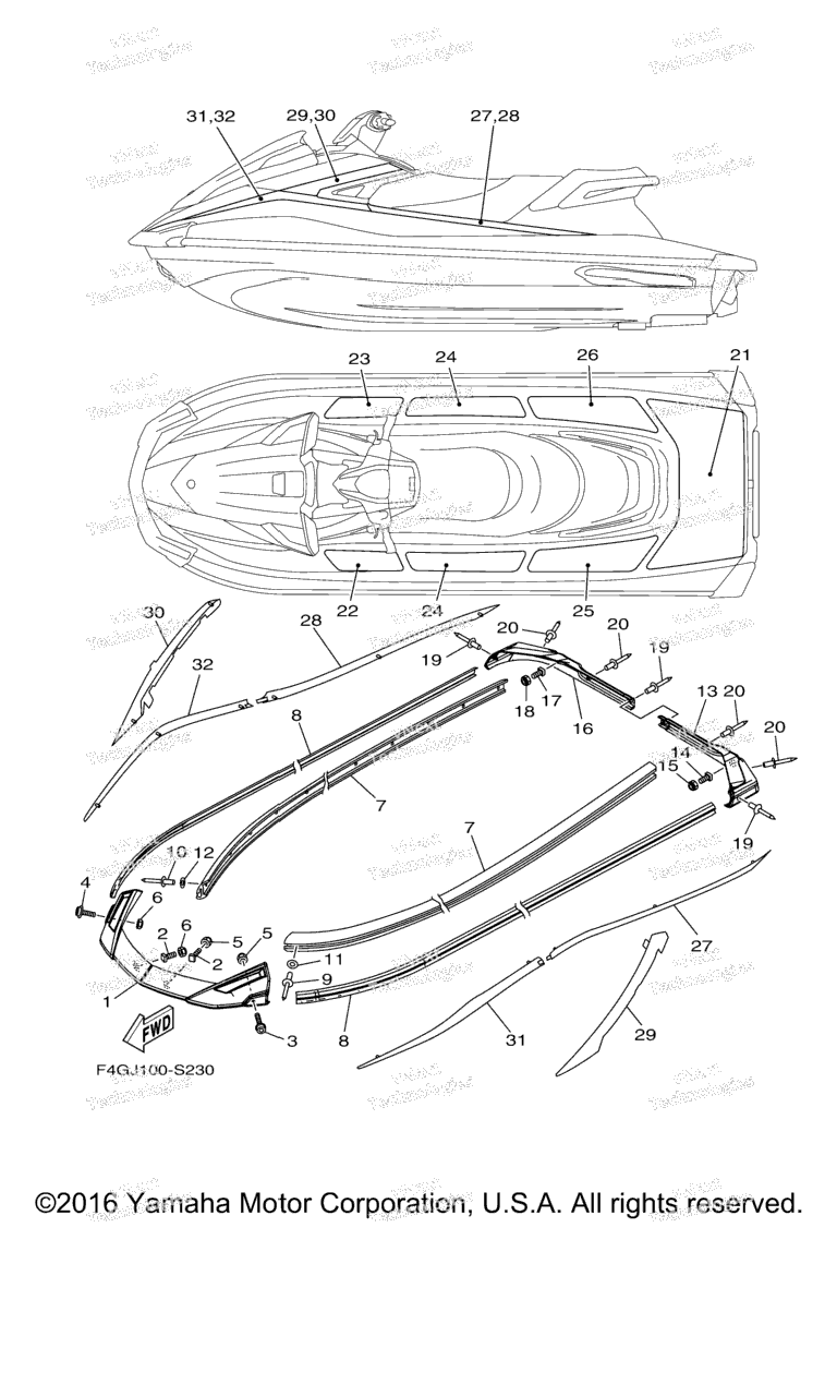 Схема узла Бортовая Часть И Коврики