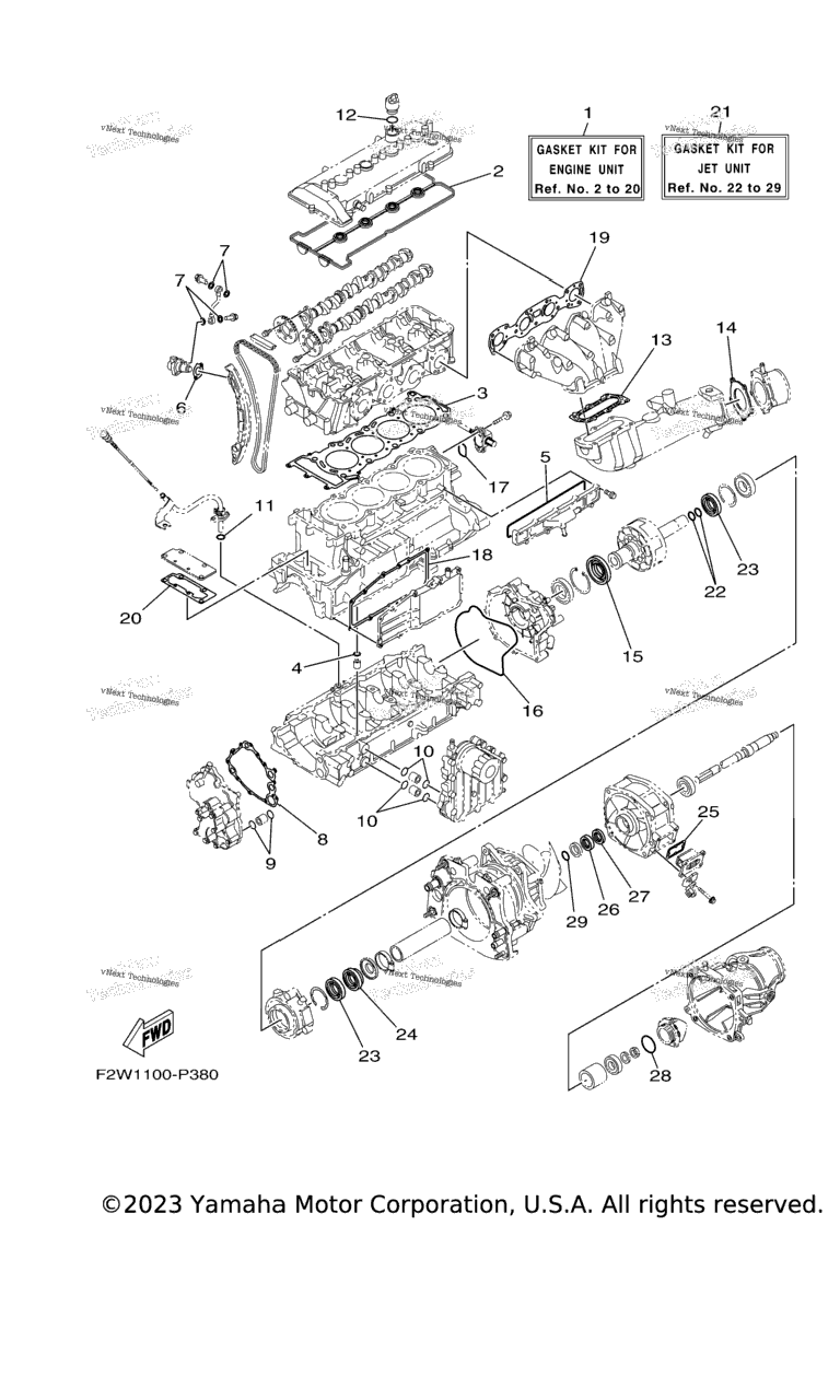 Схема узла Ремонтный Комплект 1