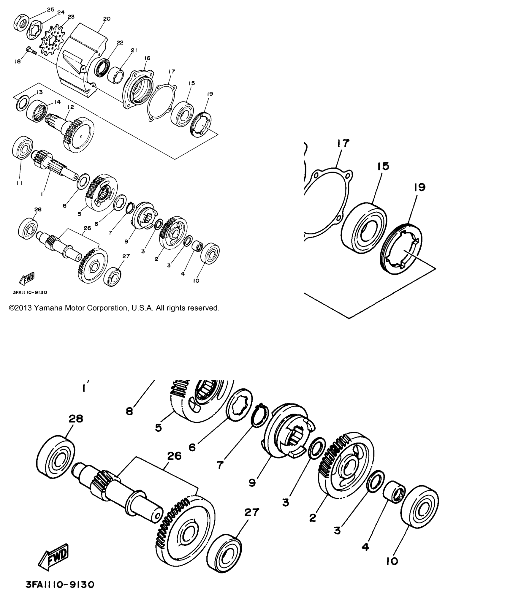 Схема узла Трансмиссии