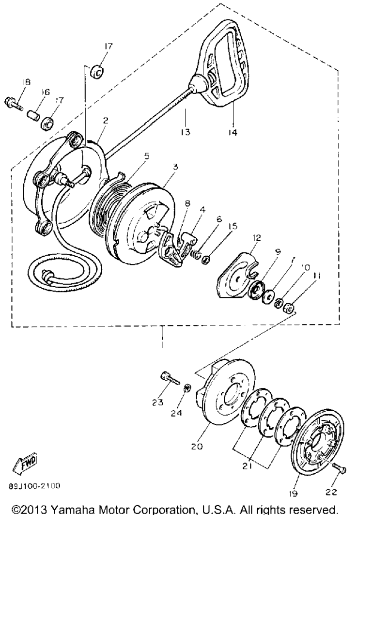 Схема узла Стартеры