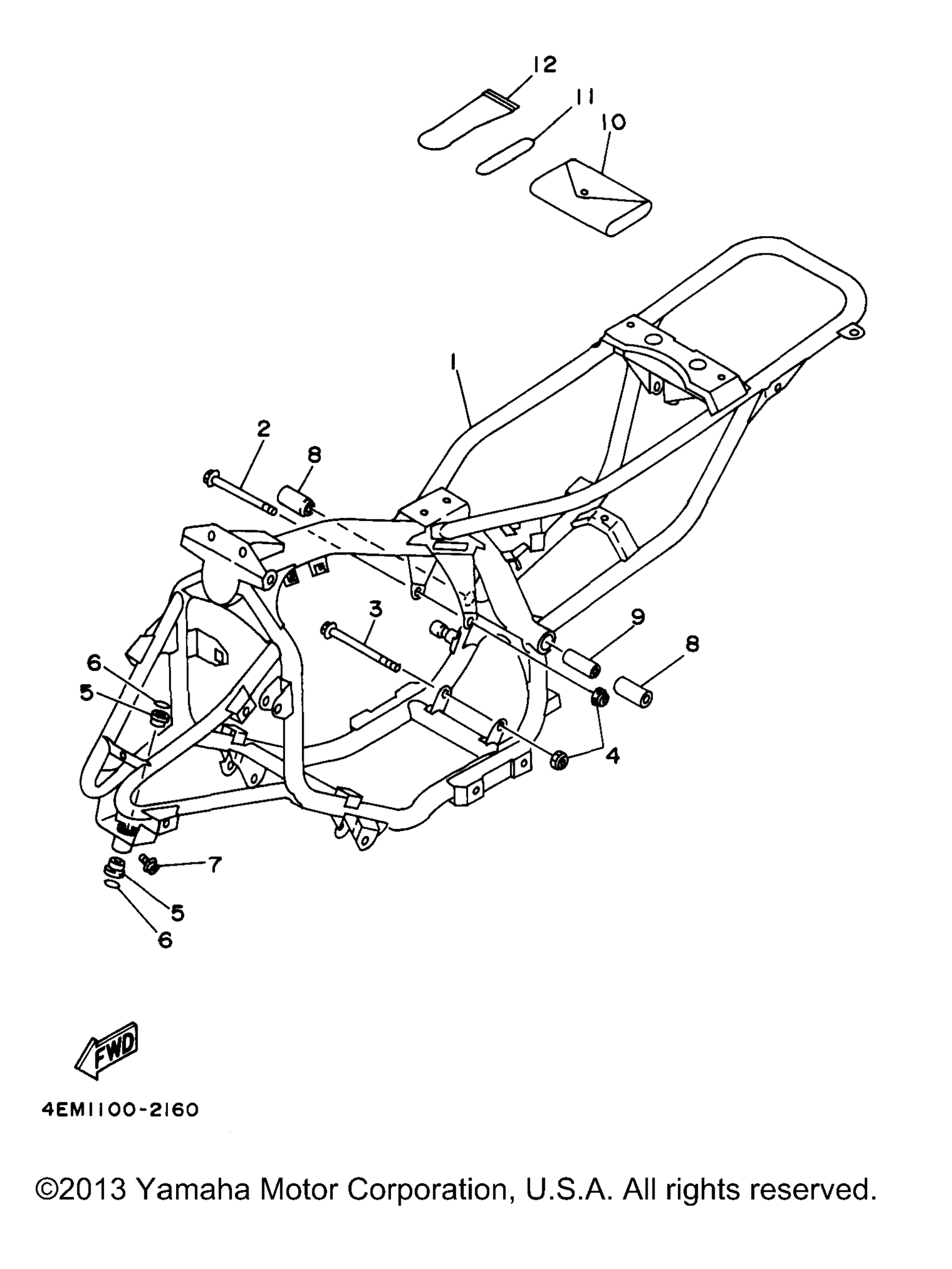 Схема узла Рама