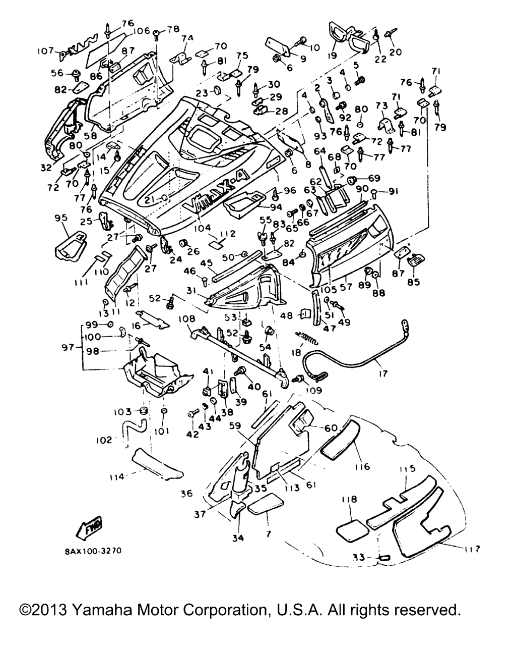 Схема узла Кожух