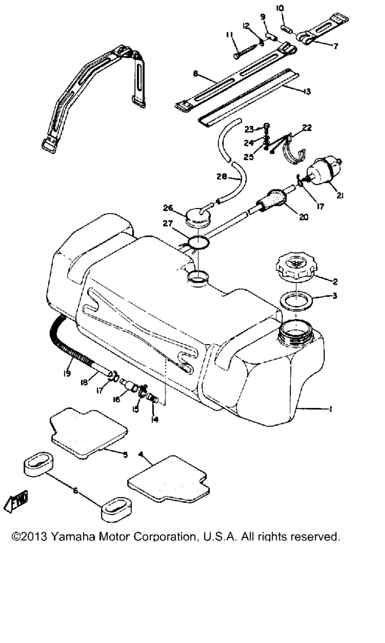 Схема узла Топливные Баки