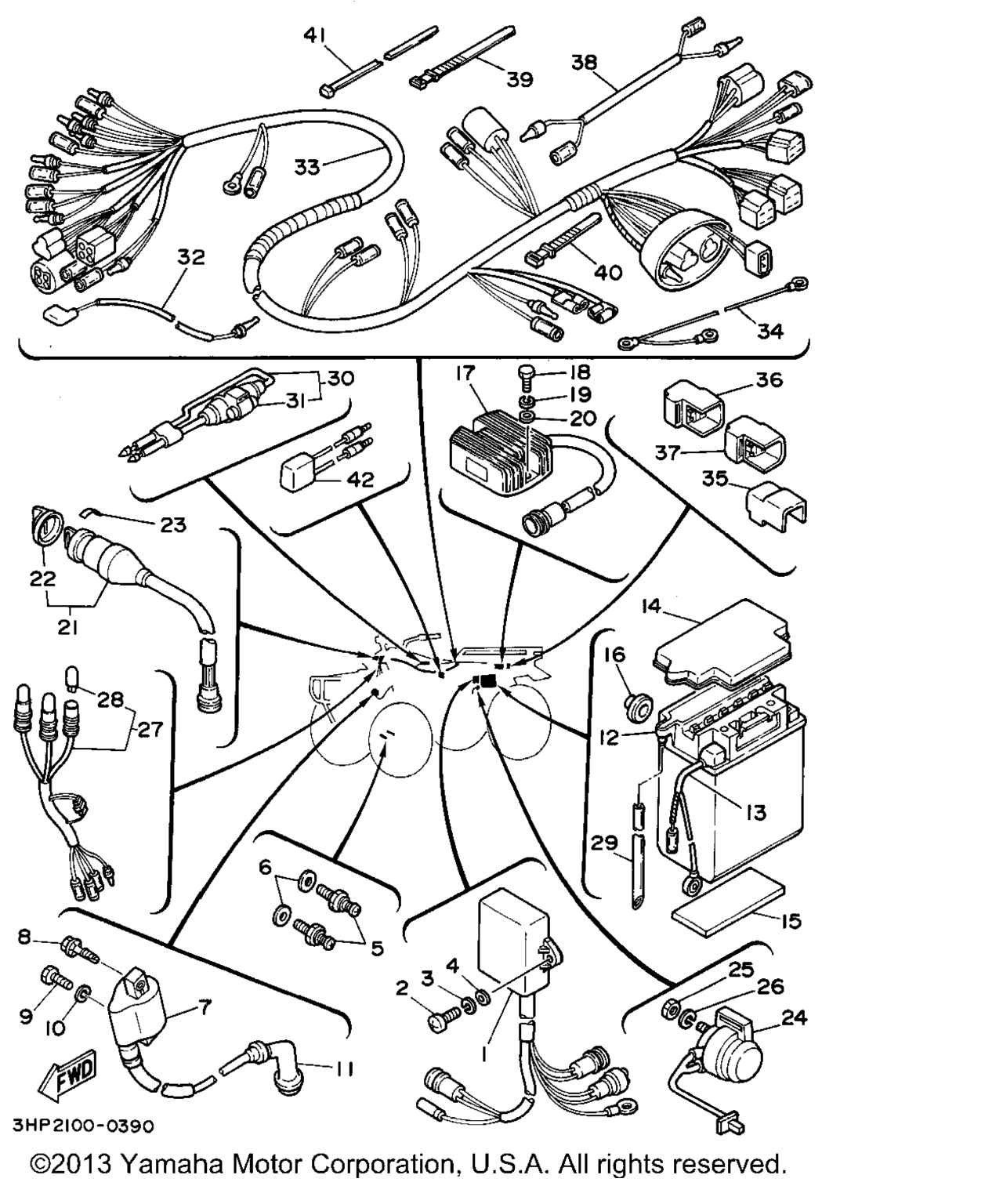Схема узла Электрика 1