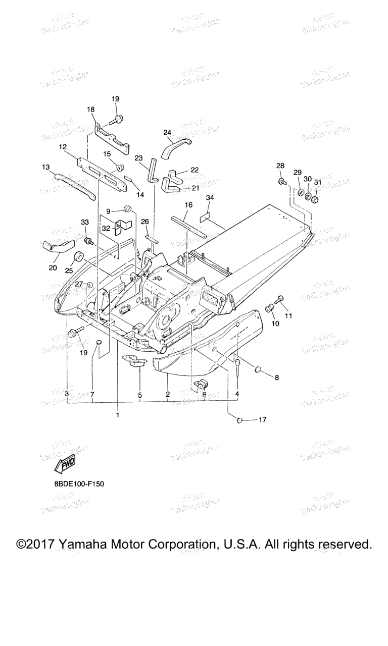 Схема узла Рама