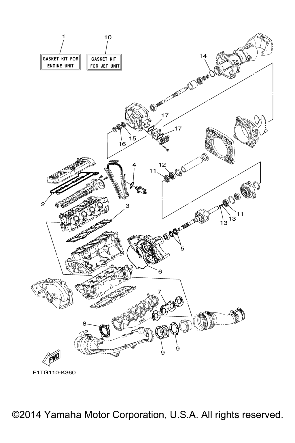 Схема узла Ремонтный Комплект 1