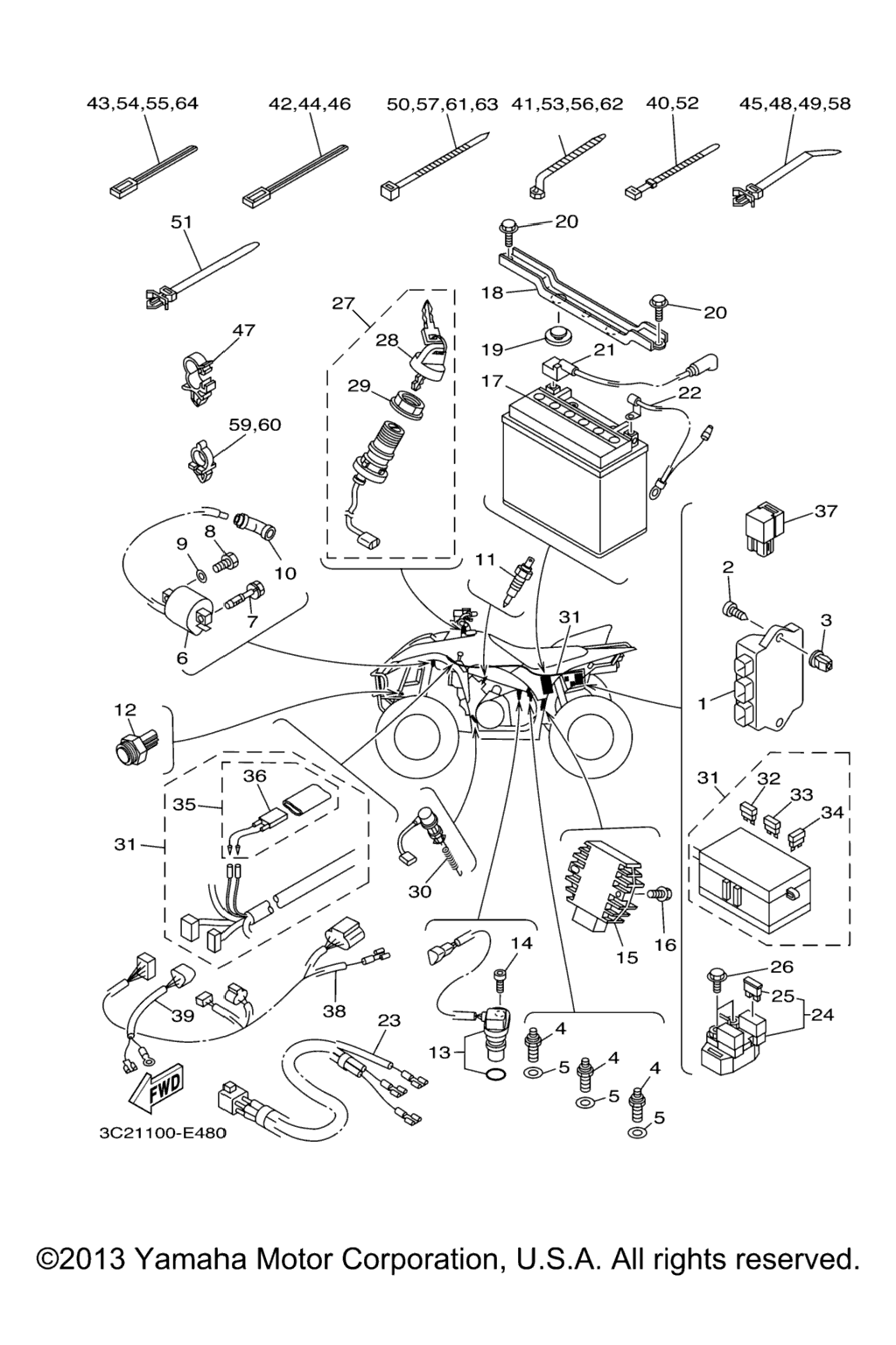 Схема узла Электрика 1