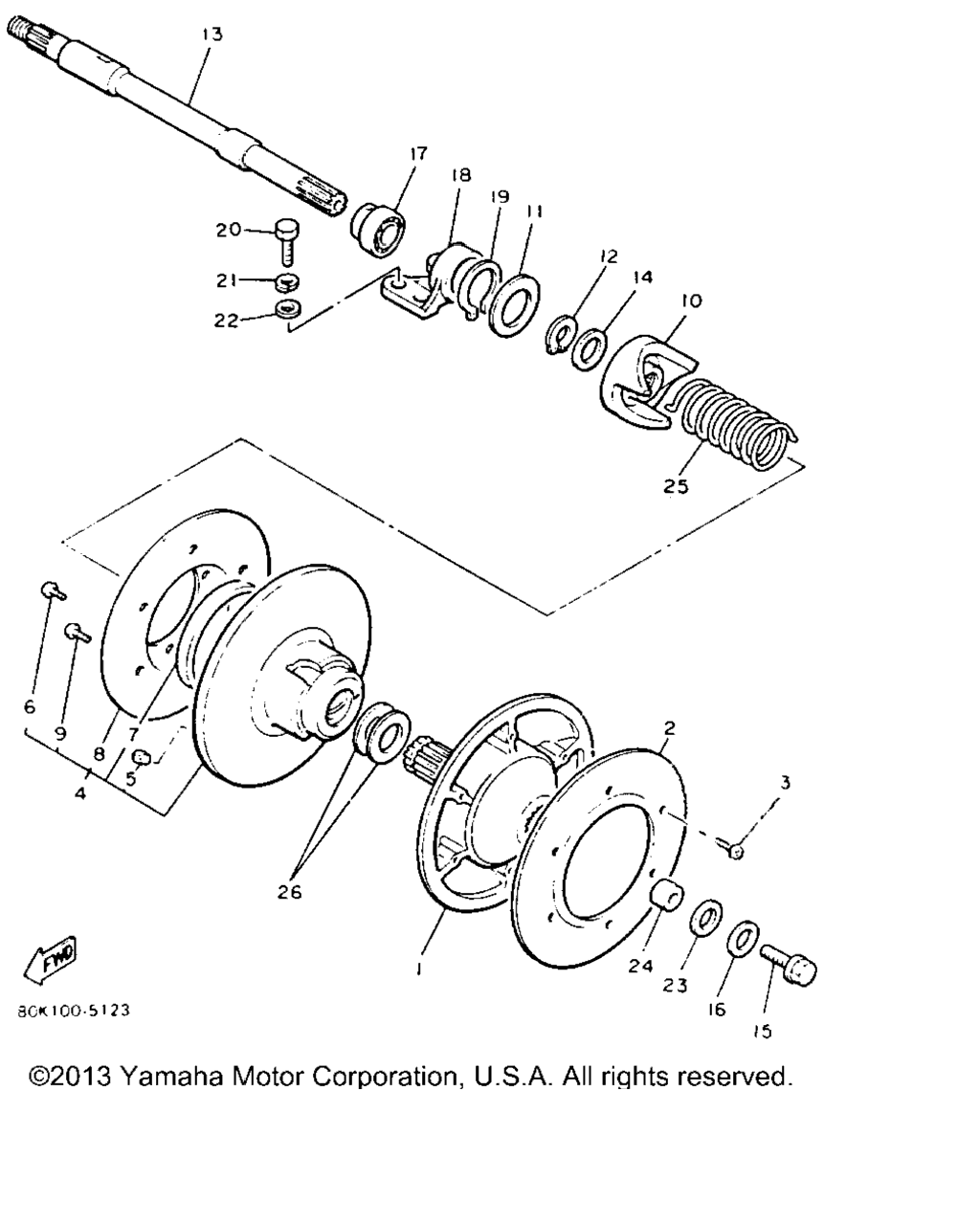 Схема узла Вторичный Ползунец