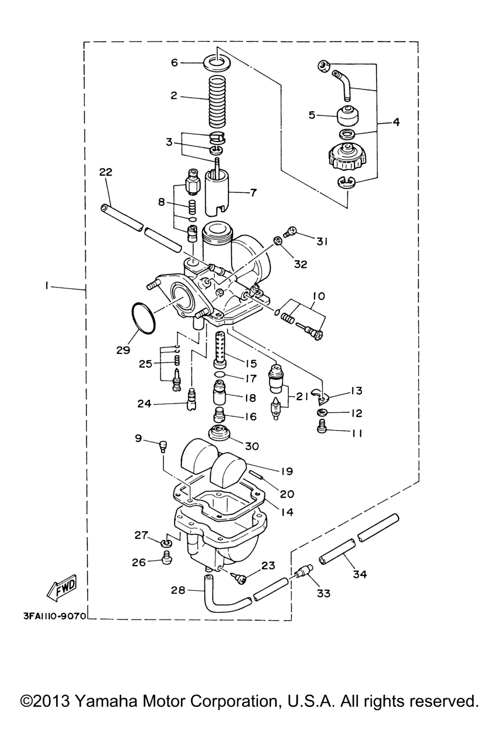 Схема узла Карбюраторы