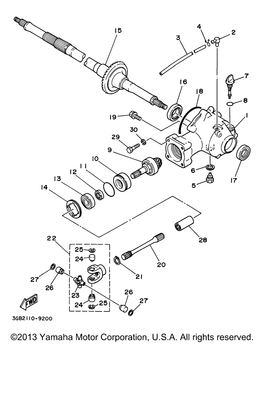 Схема узла Вал Привода