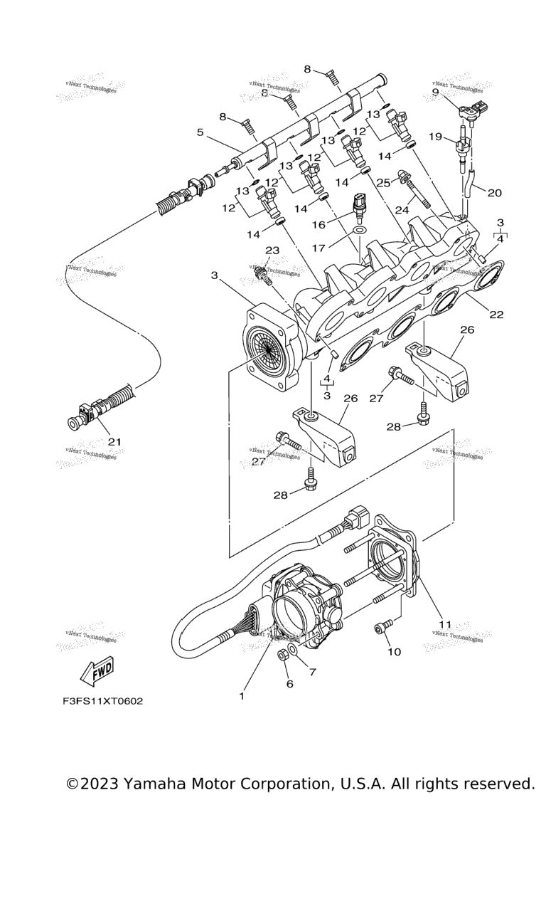 Схема узла Впуск 1