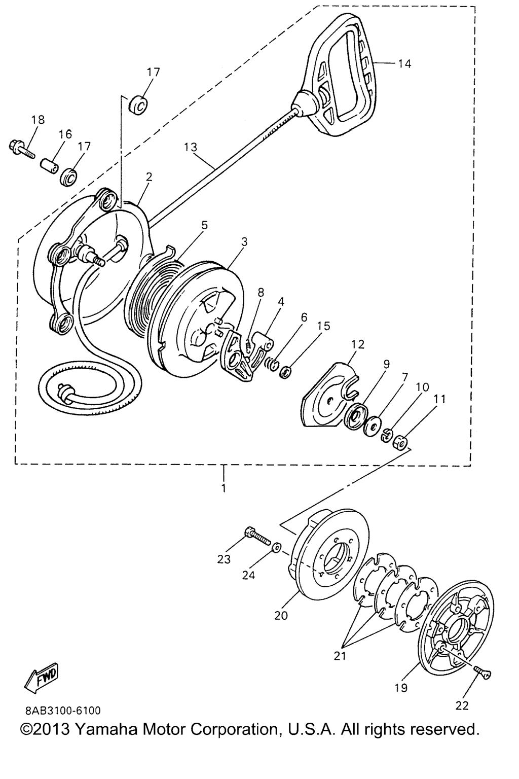 Схема узла Стартеры