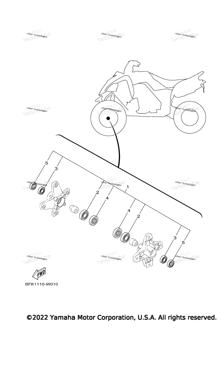 Схема узла Комплект Запчастей Для Обслуживания