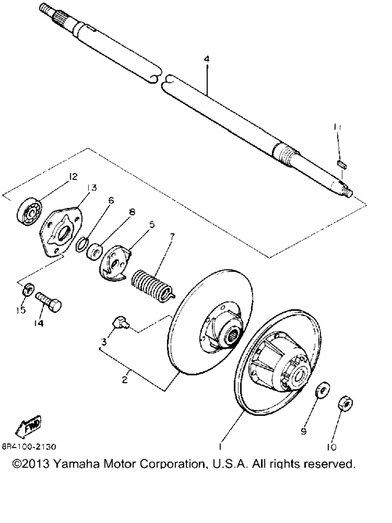 Схема узла Вторичный Ползунец