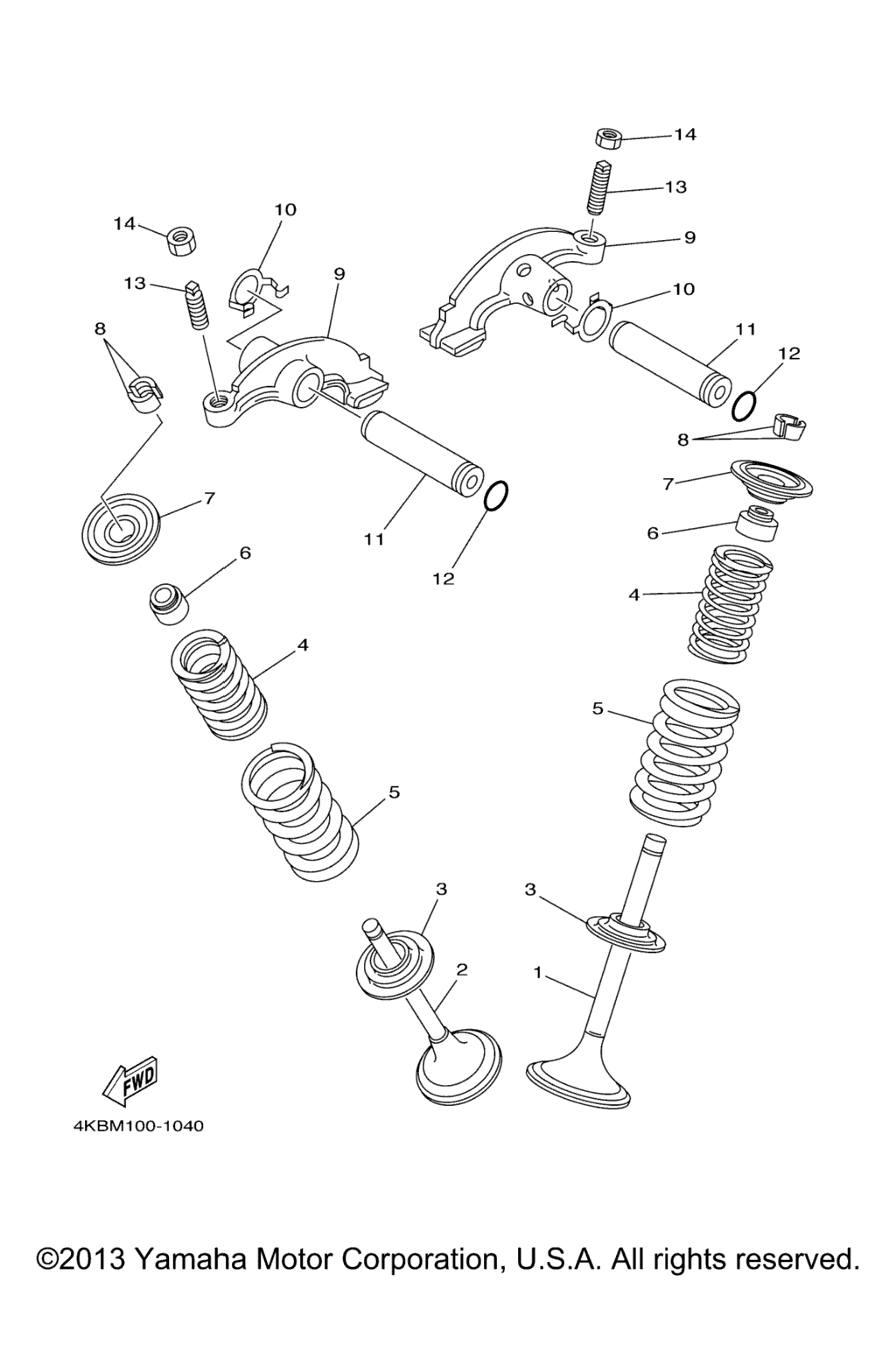 Схема узла Клапаны