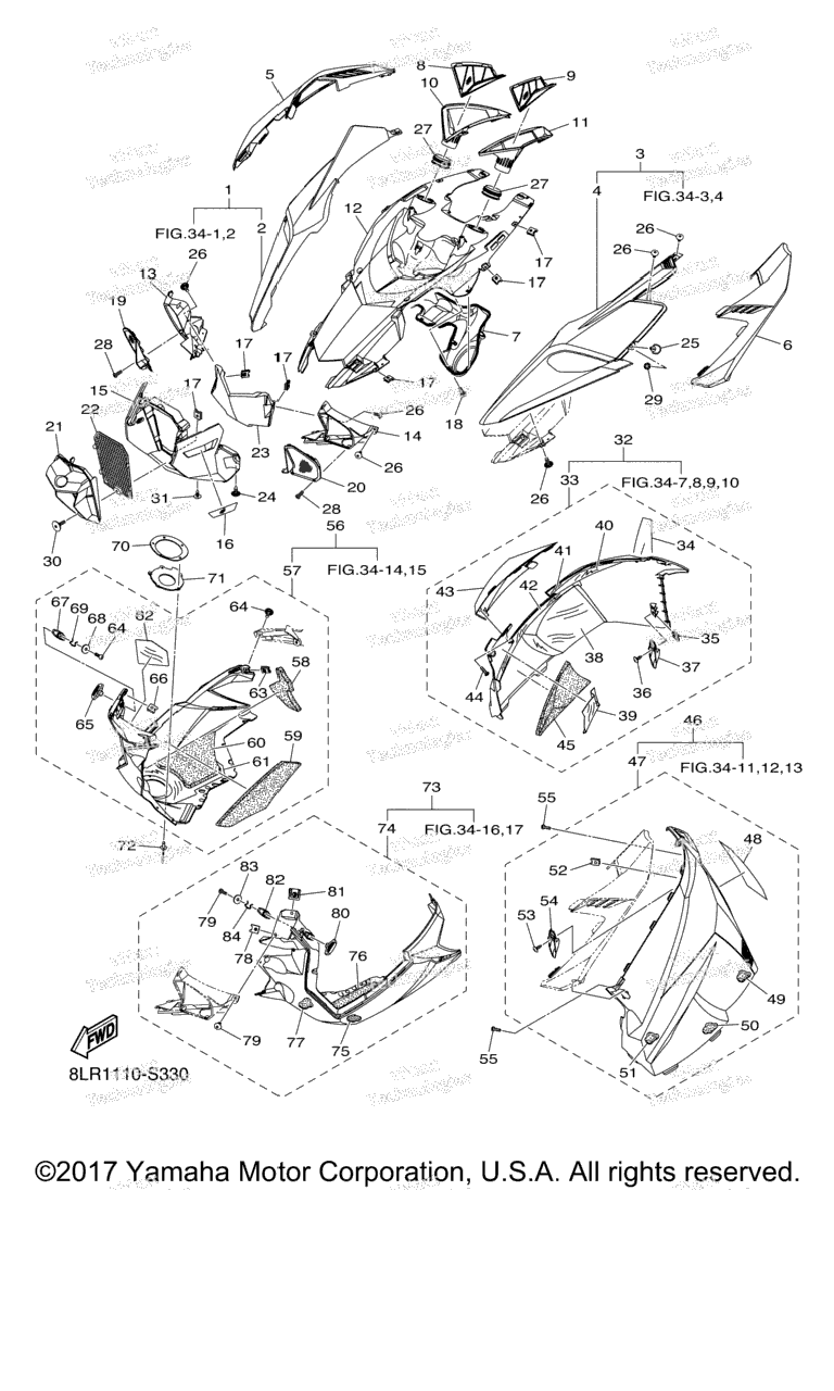 Схема узла Кожух