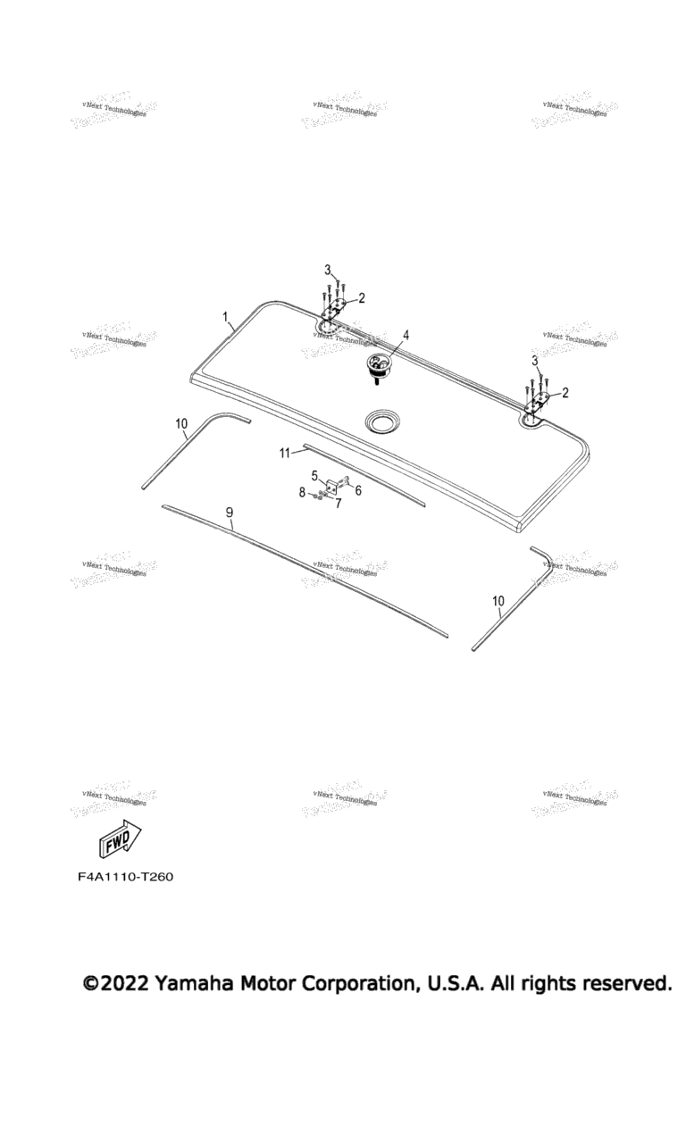 Схема узла Люковая Крышка 3