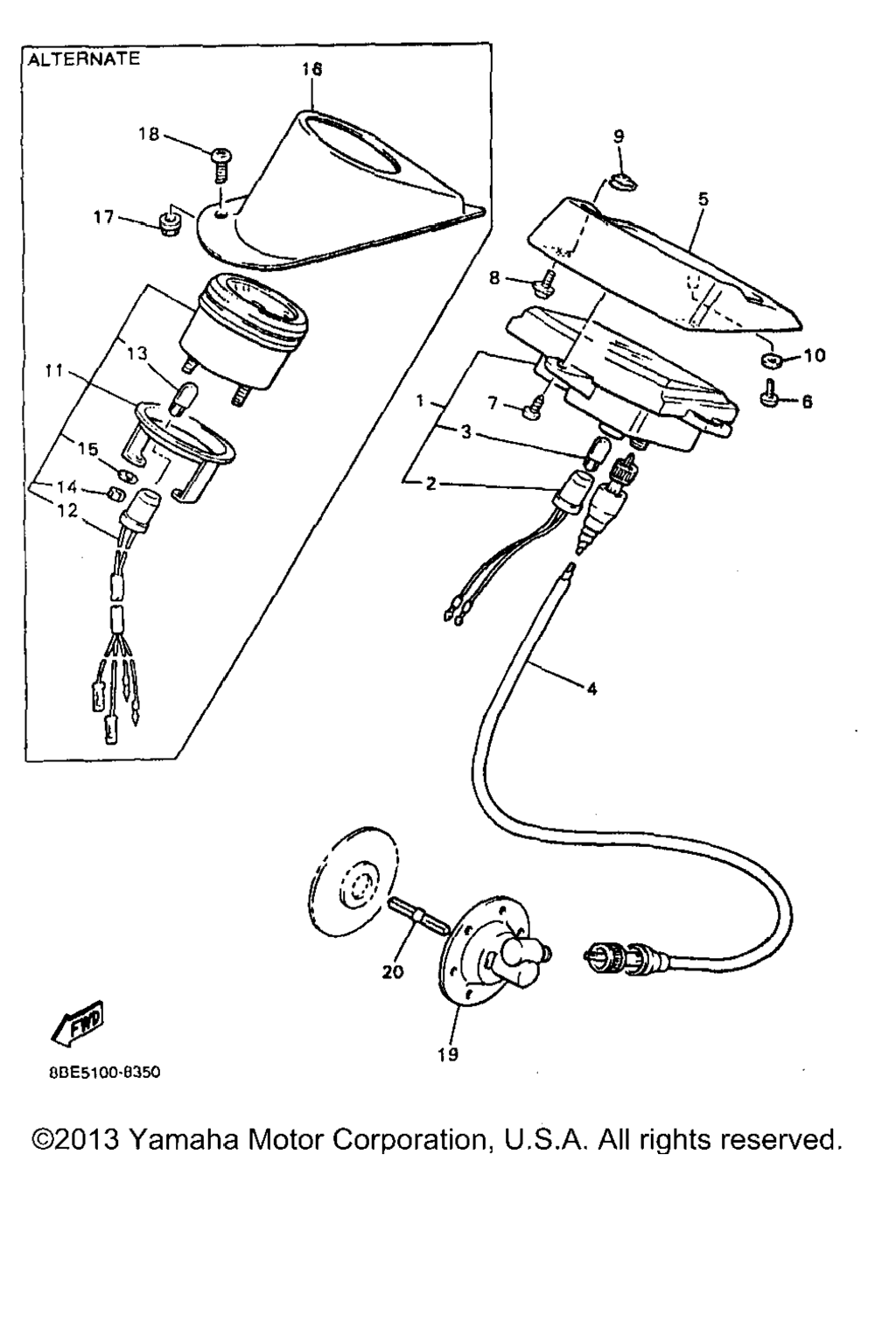 Схема узла Метр