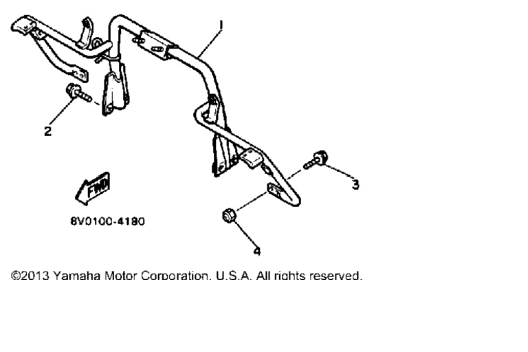 Схема узла Рулевые Ворота