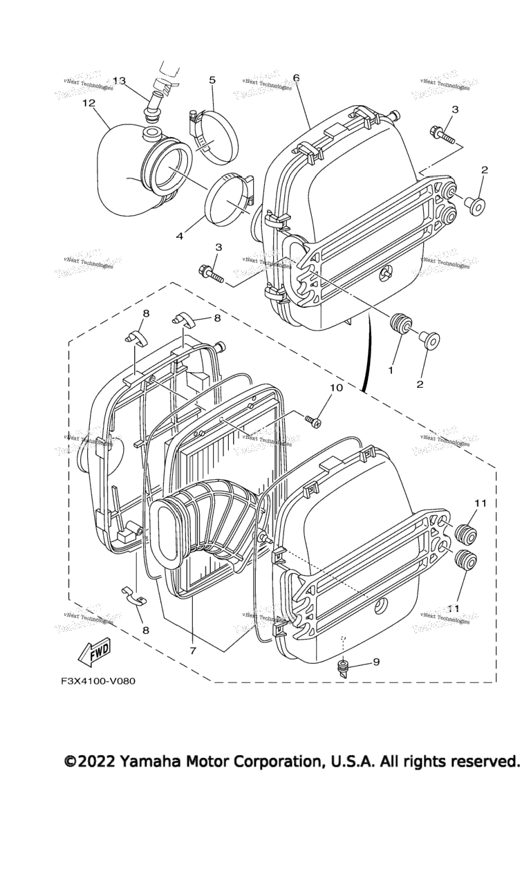 Схема узла Впуск 3