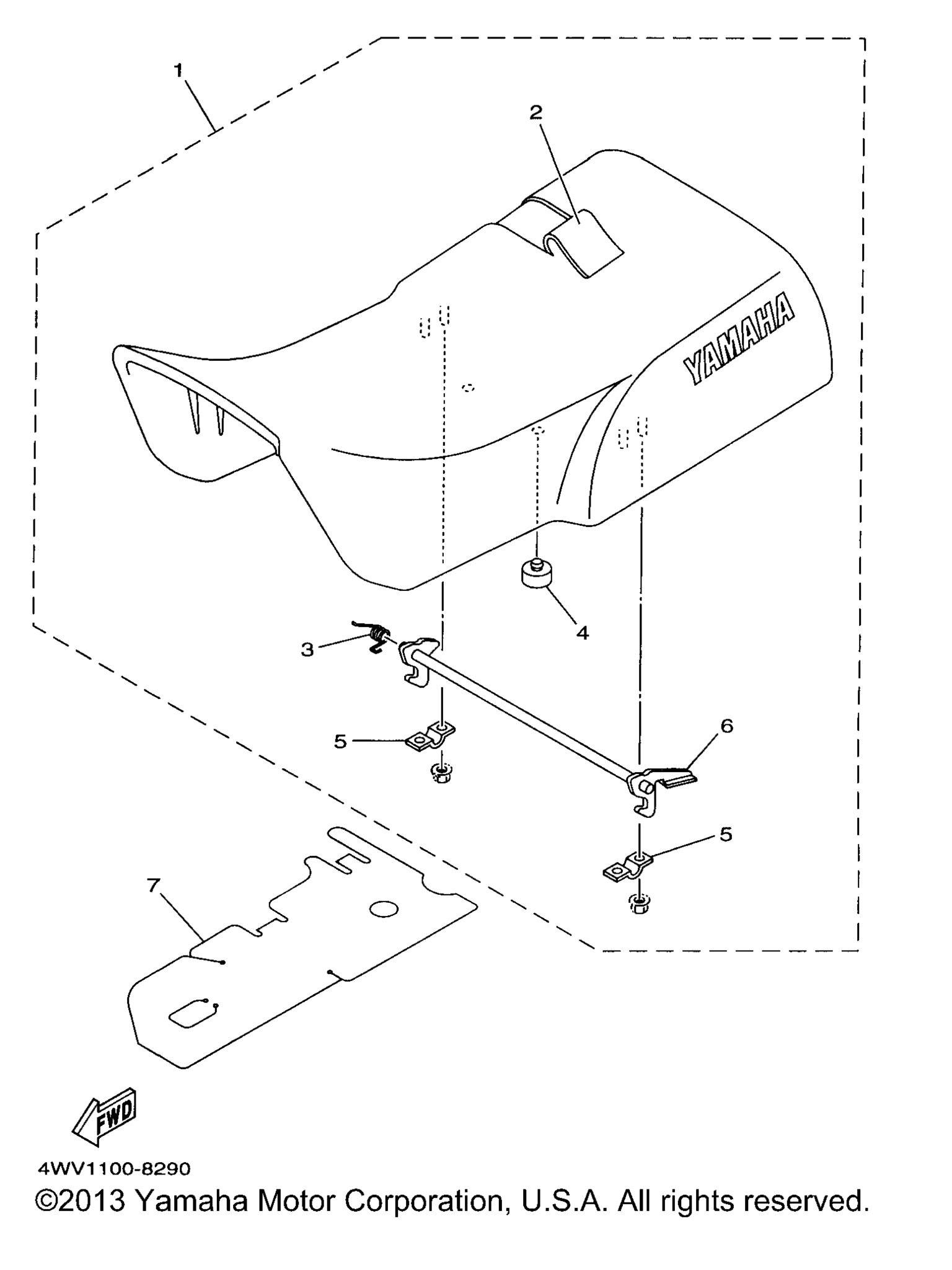Схема узла Сиденья