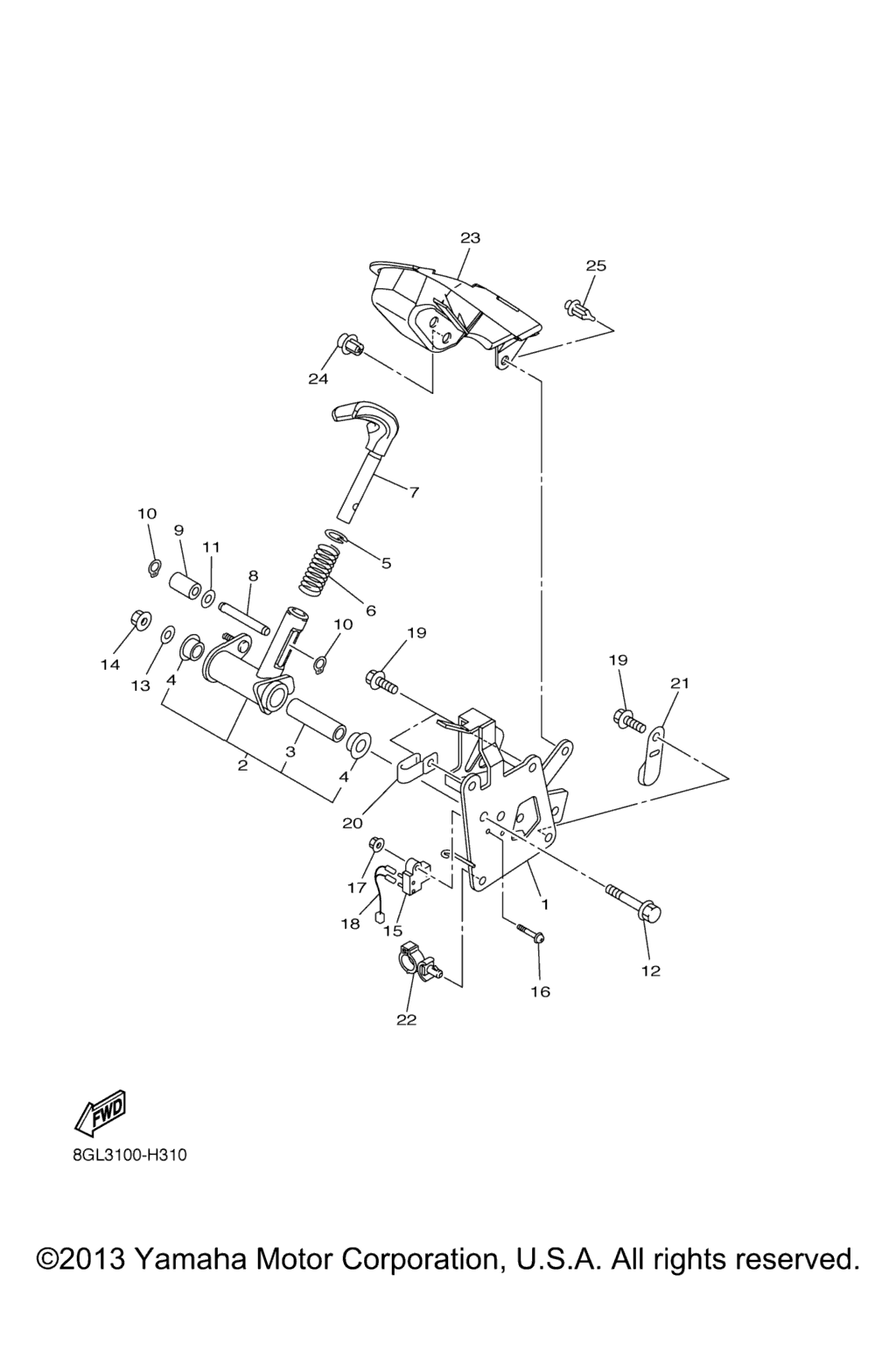 Схема узла Привод Гусеницы 3
