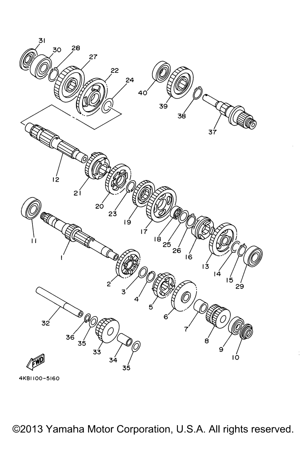Схема узла Трансмиссии