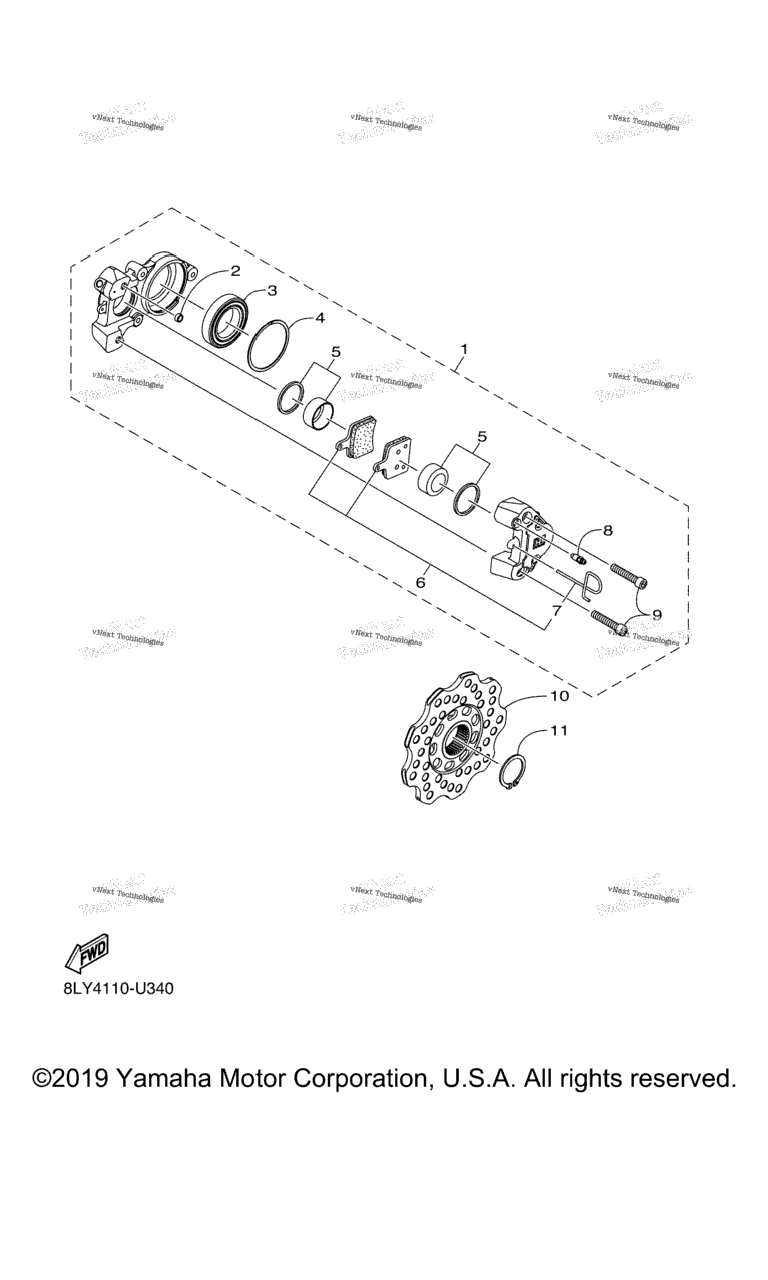 Схема узла Тормоза 2