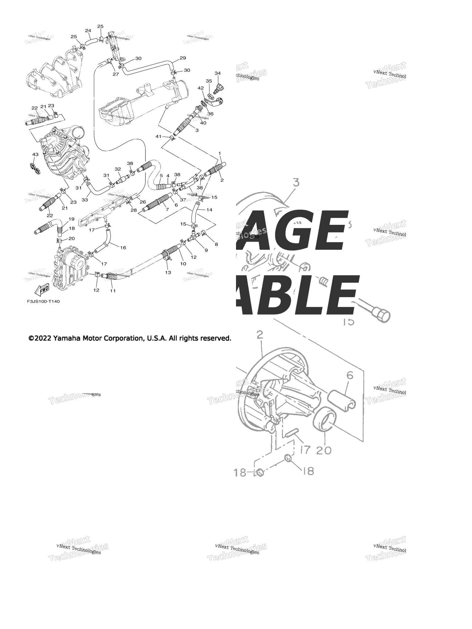 Схема узла Выпускные Системы 2
